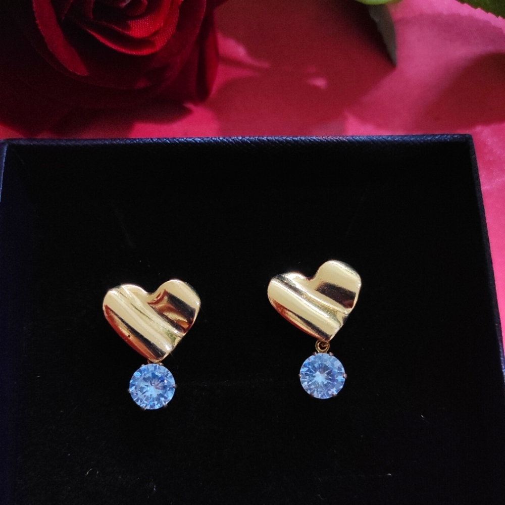 Heart with Drop stone 💛 - Picture 4 of 4